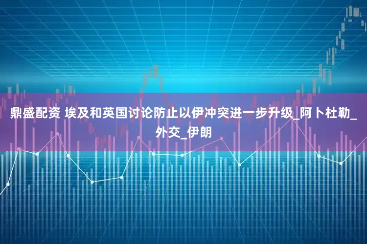 鼎盛配资 埃及和英国讨论防止以伊冲突进一步升级_阿卜杜勒_外交_伊朗